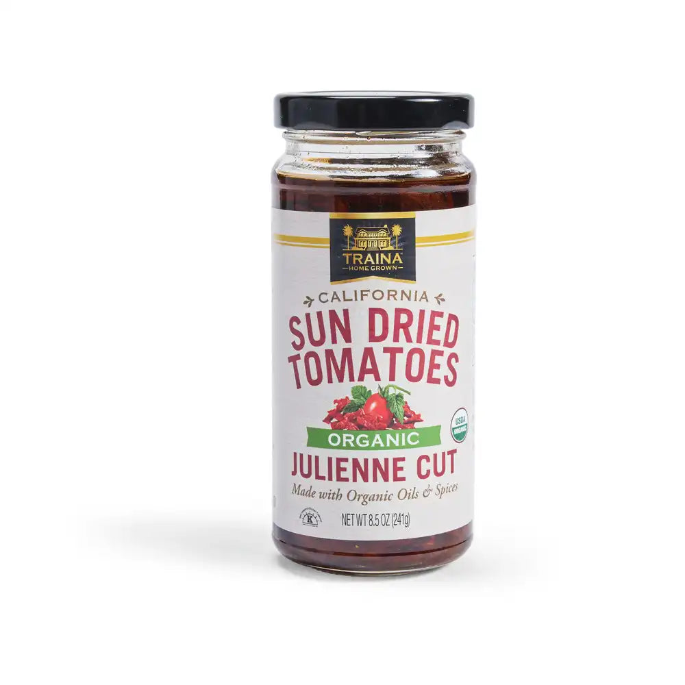 Organic Sun Dried Tomatoes in Olive Oil