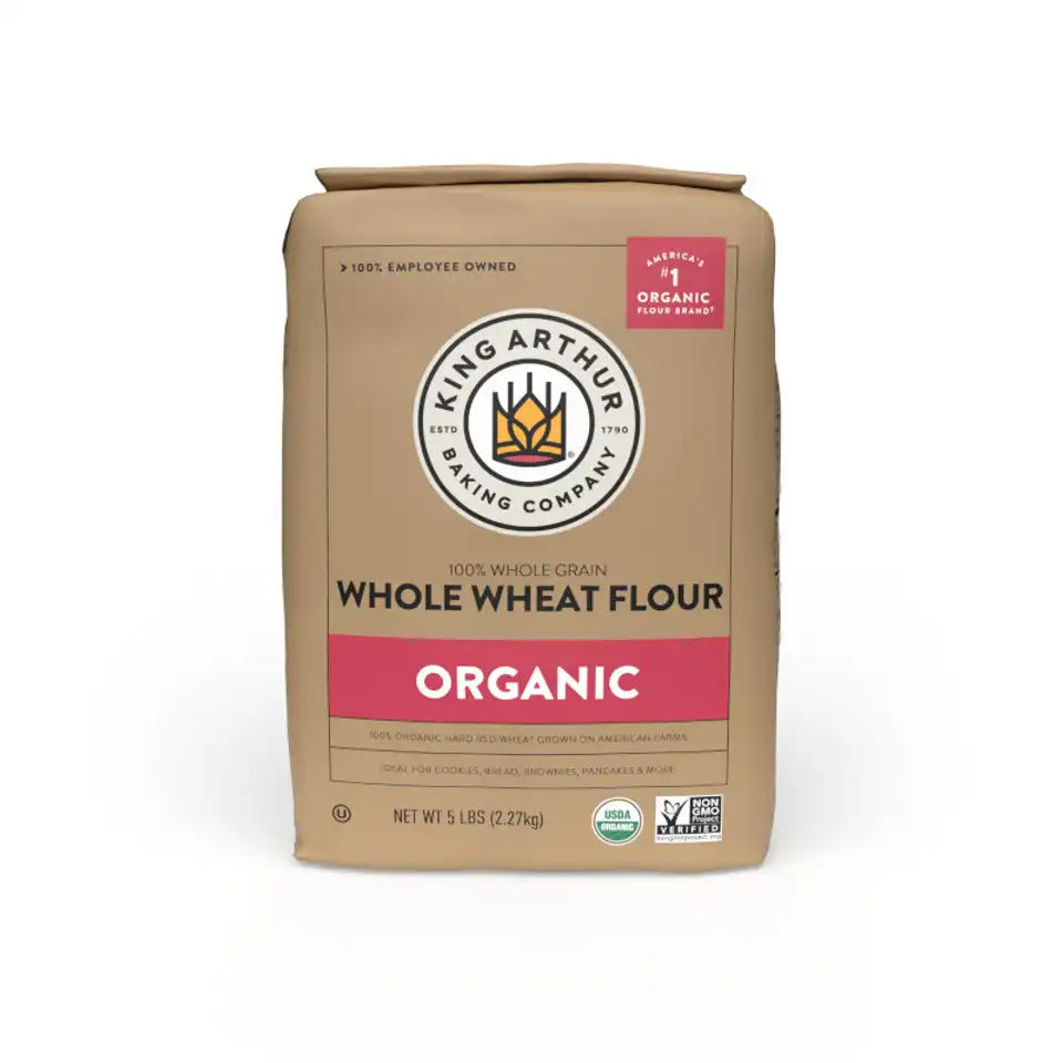 100% Organic Whole Wheat Flour