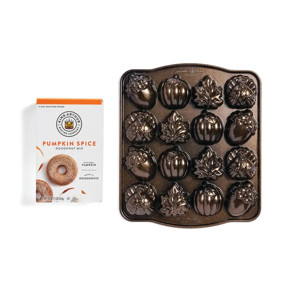 Pumpkin Spice Doughnut and Autumn Cakelette Pan Set