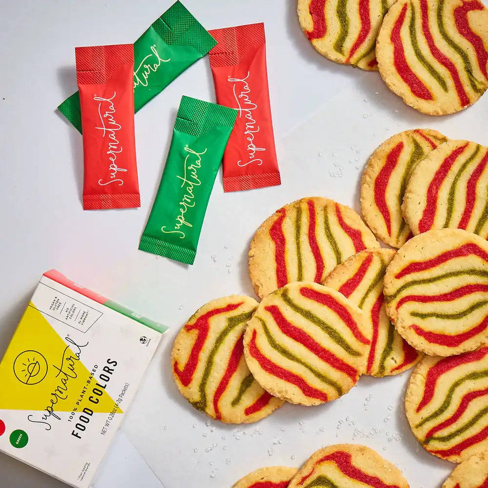 Holiday Plant Based Food Colors