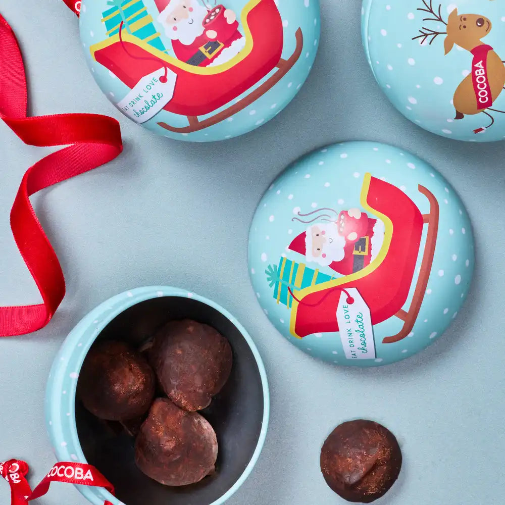 Salted Toffee Truffles Ornament